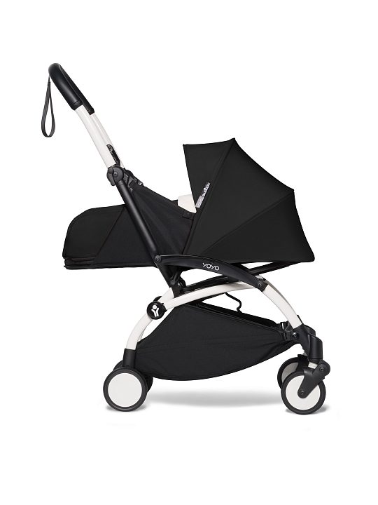 Детская коляска Babyzen Yoyo 2 Newborn Pack 2 в 1 на белой раме — как выглядит в жизни