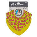 Набор нагрудников Happy Baby Baby Bibs Set (16010) (Raspberry) — Фото