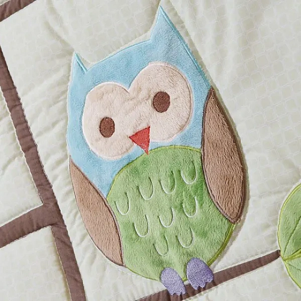Комплект в кроватку Giovanni Shapito Summer Owls Джованни Шапито Саммер Оулс, 7 предметов фото 6