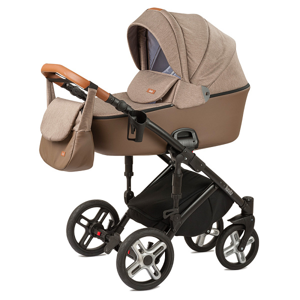 Детская коляска Nuovita Carro Sport 2 в 1, ткань+эко-кожа фото 1