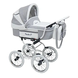Детская коляска Reindeer Prestige Lily 2 в 1, эко-кожа