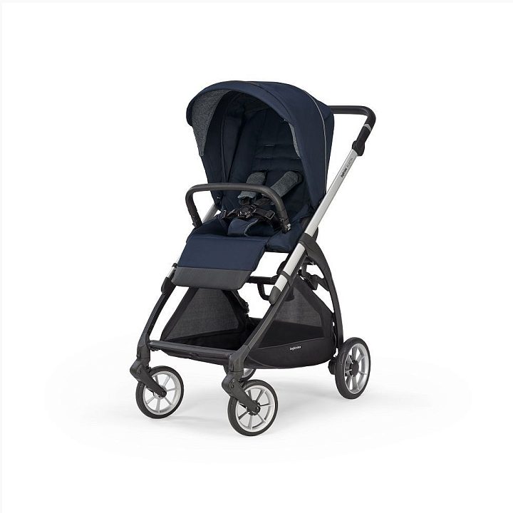 Детская коляска Inglesina Electa System Duo 2 в 1 на шасси Electa Silver Black — как выглядит в жизни