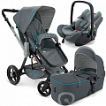 Детская коляска Concord Wanderer Mobility Set 3 в 1 (Stone Grey
						
					) — Фото