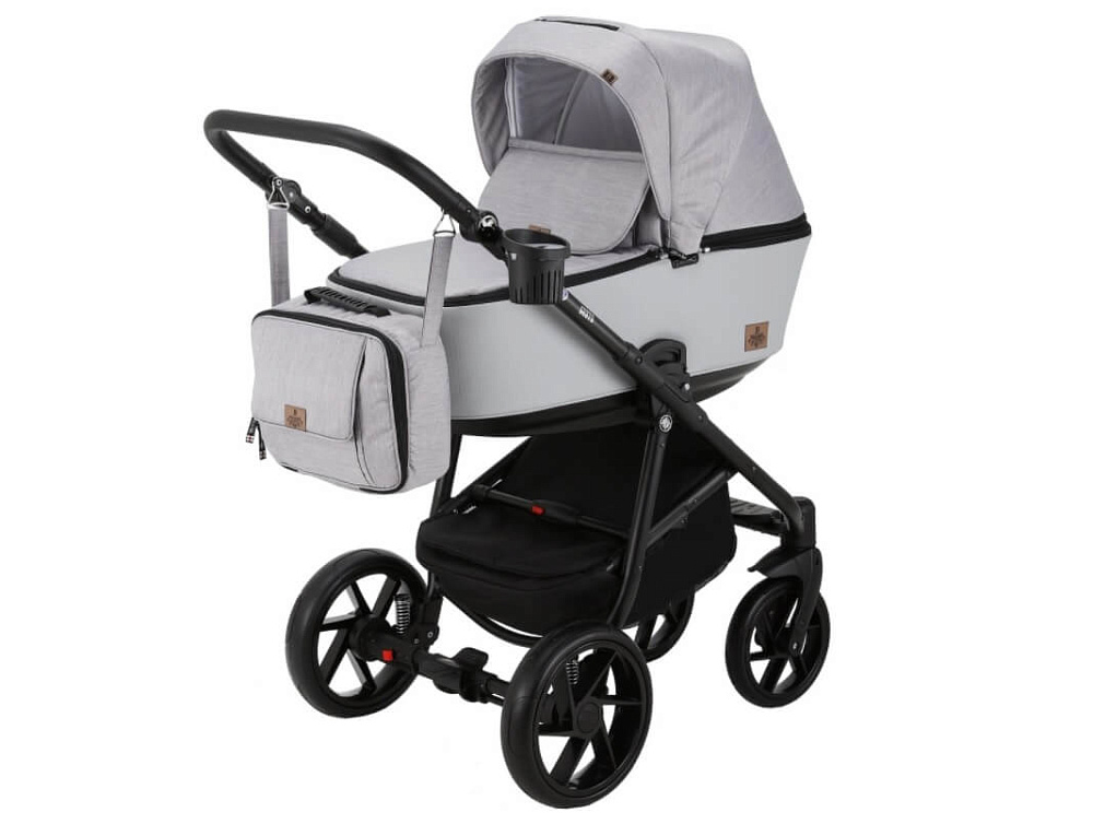 Детская коляска BeBe-Mobile Gusto 2 в 1, ткань+эко-кожа - Фото