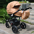 Детская коляска BeBe-Mobile Movo 2 в 1, эко-кожа (56S
						
					) — Фото