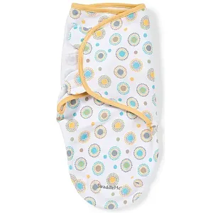 71270  Конверт для пеленания из хлопка на липучке Summer Infant SwaddleMe  размер s/m Круги