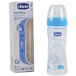 Бутылочка Chicco Well-Being Boy / Girl Чико Велл-Биинг Бой / Герл 250 мл, 2 мес.+, сил. соска, перем. поток, РР - Фото
