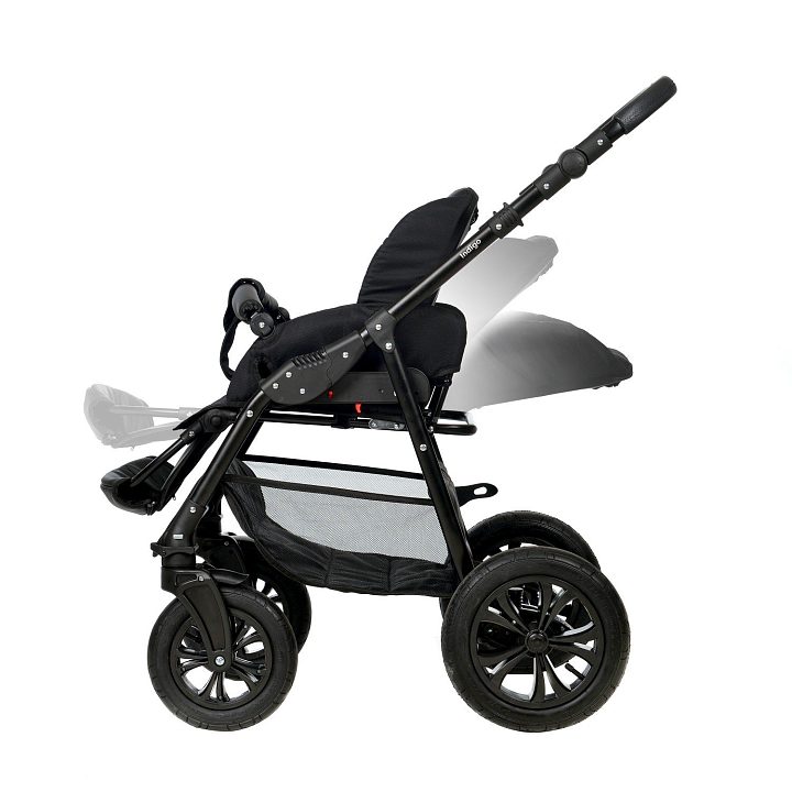 Детская коляска Indigo Charlotte Mono 2 в 1 — как выглядит в жизни