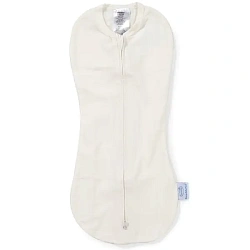 54530 Summer Infant Конверт для пеленания новорожденных на молнии Swaddlepod размер S Кремовый