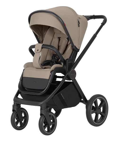 Детская коляска Carrello Ultimo CRL-6528 2 в 1 на черной раме фото 3