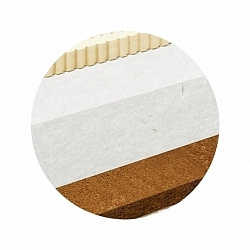 ALR-12 Круглый матрас в кроватку Bambola Aria Luxe 75*75*12