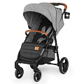 Детская прогулочная коляска Kinderkraft Grande LX (Grey
						
					) — Фото