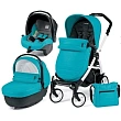 Детская коляска Peg-Perego Book Plus Completo 3 в 1, шасси White - Фото