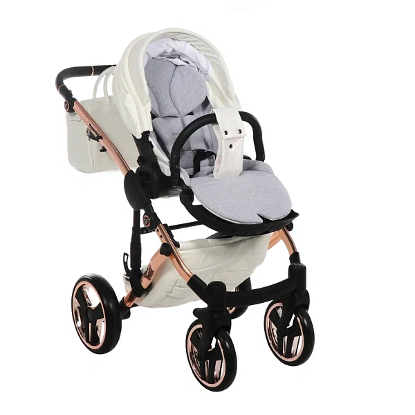 Детская коляска Junama Diamond Individual V2 2 в 1 на медной раме фото 14