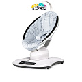 Кресло-качалка мама 4moms MamaRoo 4.0 (Серый плюш
						
					) — Фото