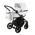 Детская коляска BeBe-Mobile Gusto Deluxe 2 в 1, эко-кожа (GU110  (белая эко-кожа)
						
					) — Фото