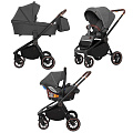 Детская коляска Carrello Epica CRL-8511/1 3 в 1 2022 (Iron Grey
						
					) — Фото