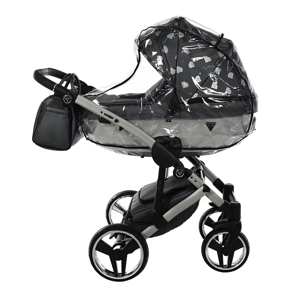 Детская коляска Junama Glow V2 3 в 1 на серебряной раме фото 2