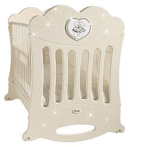 Детская кроватка Feretti Chaton, полозья/ящик