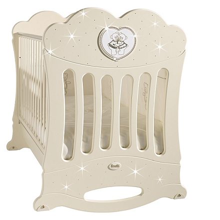 Детская кроватка Feretti Chaton, полозья/ящик