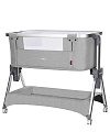 Приставная кроватка Carrello Aria CRL-16402 (Silver Grey
						
					) — Фото