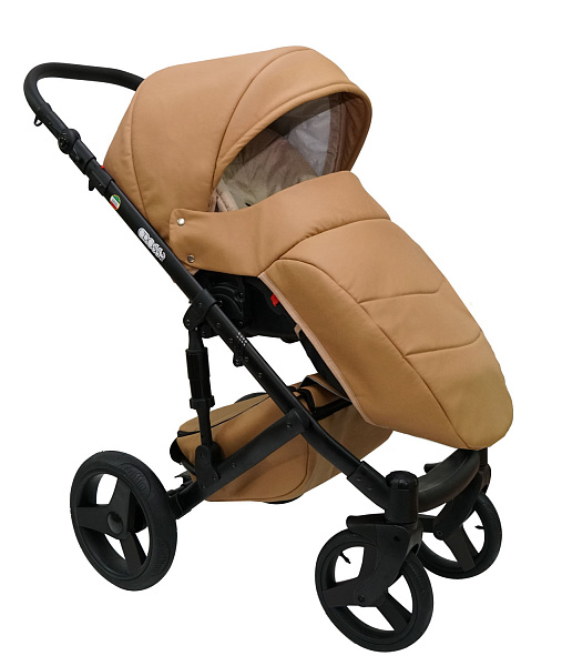 Детская коляска Ray Ultra Ecco 2 в 1, 100% эко-кожа фото 15