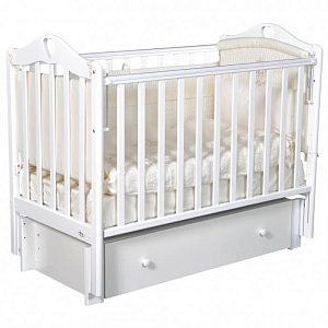 Детская кроватка Oliver Bambina Premium, маятник/ящик