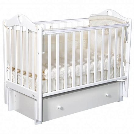 Детская кроватка Oliver Bambina Premium, маятник/ящик
