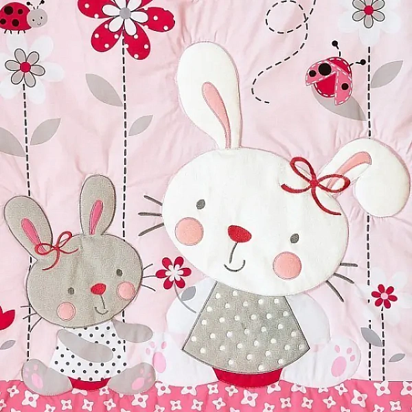 Комплект в кроватку Giovanni Shapito Bonny bunny Джованни Шапито Бонни банни, 7 предметов фото 14