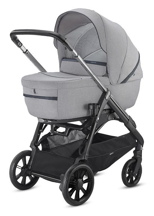 Детская коляска Inglesina Aptica System Duo 2 в 1 на шасси Aptica Black — как выглядит в жизни
