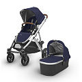 Детская коляска UPPAbaby Vista 2 в 1 (Taylor  (Indigo) синяя
						
					) — Фото