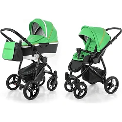 Детская коляска Esspero Newborn Lux 2016 2 в 1, шасси Black