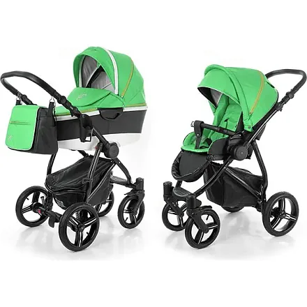 Детская коляска Esspero Newborn Lux 2016 2 в 1, шасси Black