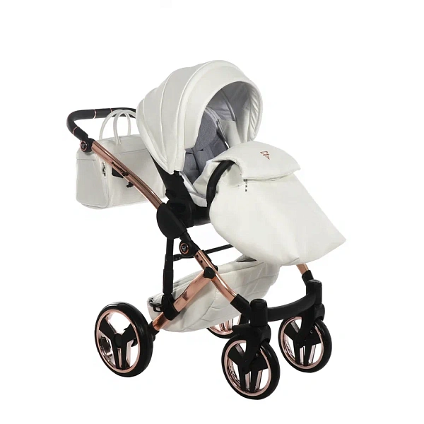 Детская коляска Junama Diamond Individual V2 2 в 1 на медной раме фото 9