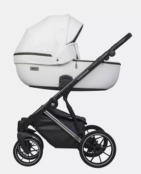 Детская коляска Riko Basic Montana Premium Silver 2 в 1 фото 2