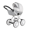 Детская коляска BeBe-Mobile Giulia Deluxe Carbon 2 в 1, эко-кожа (19S
						
					) — Фото