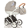 Детская коляска Roan Bass Soft 2 в 1 (Sand Cognac
						
					) — Фото