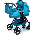 Детская коляска Babyhit Cube 2 в 1 (Cyan
						
					) — Фото