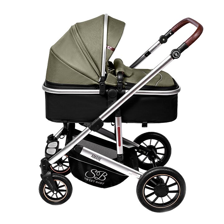 Детская коляска Sweet Baby Amare 3 в 1 — как выглядит в жизни