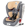 Автомобильное кресло Mr Sandman Barcelona Isofix 9-36 кг (Серый/Бежевый
						
					) — Фото