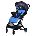 Детская прогулочная коляска Everflo Baby Travel E-330 (Blue
						
					) — Фото
