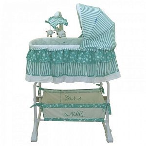 Детская кроватка Millebaby люлька Stars 4 в 1