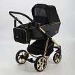 Детская коляска BeBe-Mobile Gusto Special Edition 2 в 1, ткань+эко-кожа - Фото