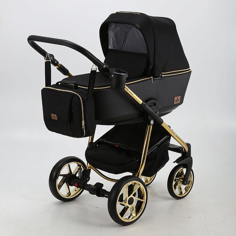 Детская коляска BeBe-Mobile Gusto Special Edition 2 в 1, ткань+эко-кожа