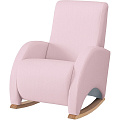 Кресло-качалка Micuna Wing Confort Natural (Leatherette pink искусственная кожа) — Фото