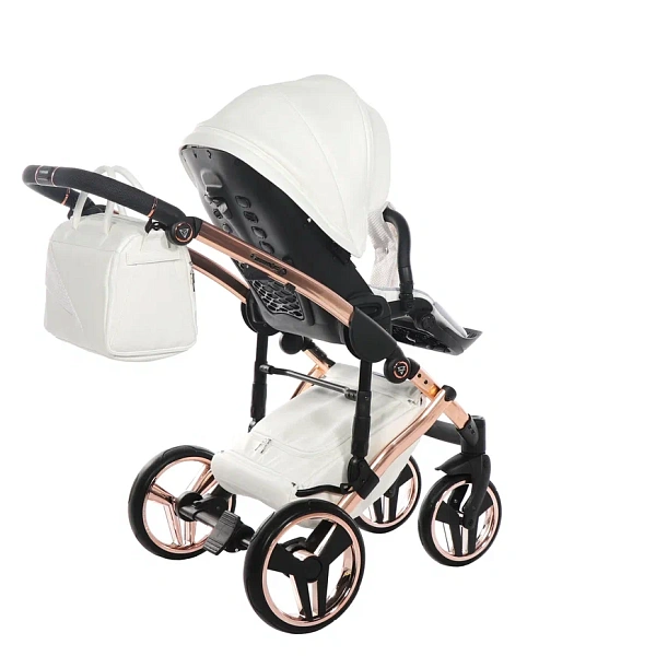 Детская коляска Junama Diamond Individual V2 2 в 1 на медной раме фото 11