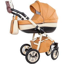 Детская коляска Nastella Casual 2 в 1, эко-кожа