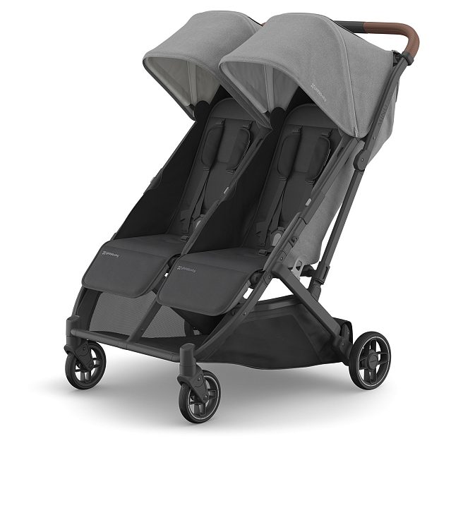 Детская коляска для двойни UPPAbaby Minu Duo — как выглядит в жизни