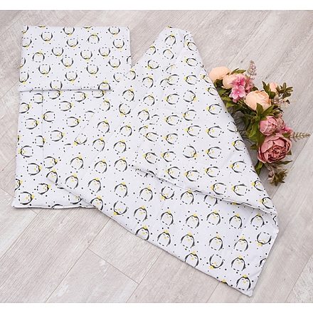 Комплект в коляску AmaroBaby Mommy Star Пингвины, 3 пр.