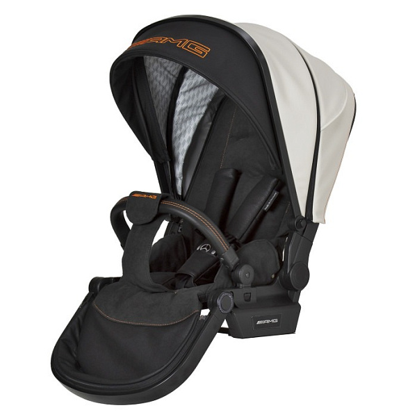 Детская коляска Hartan AMG GT2 2 в 1 на оранжевой раме фото 4